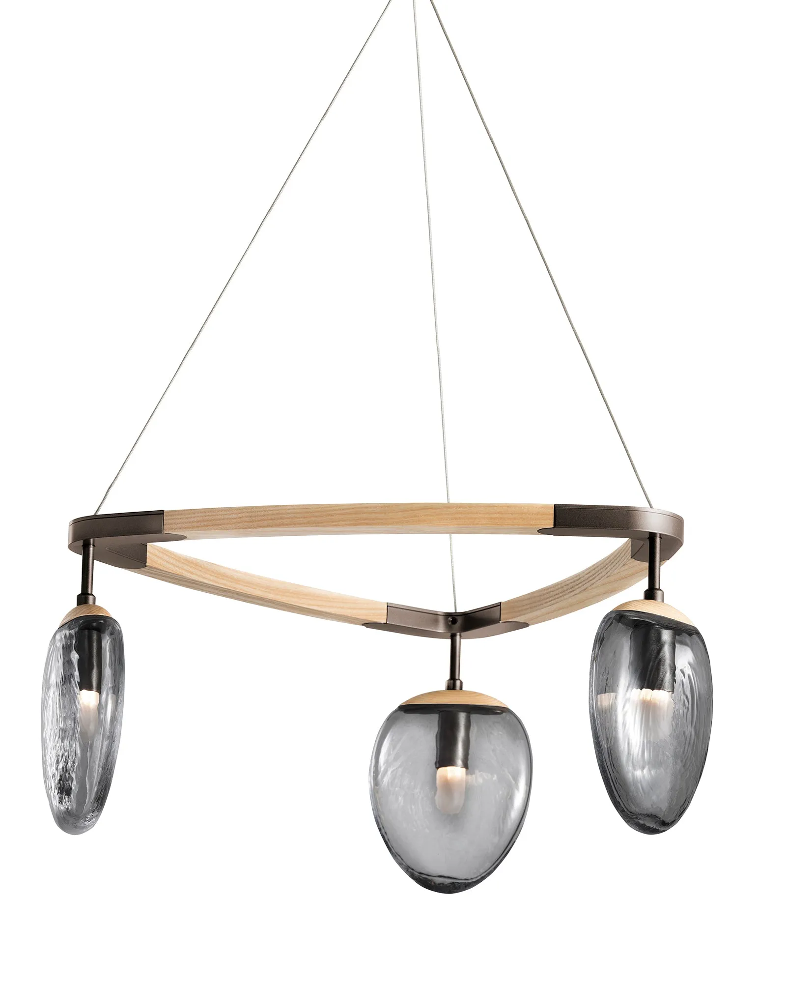 3 Light Foliole Chandelier