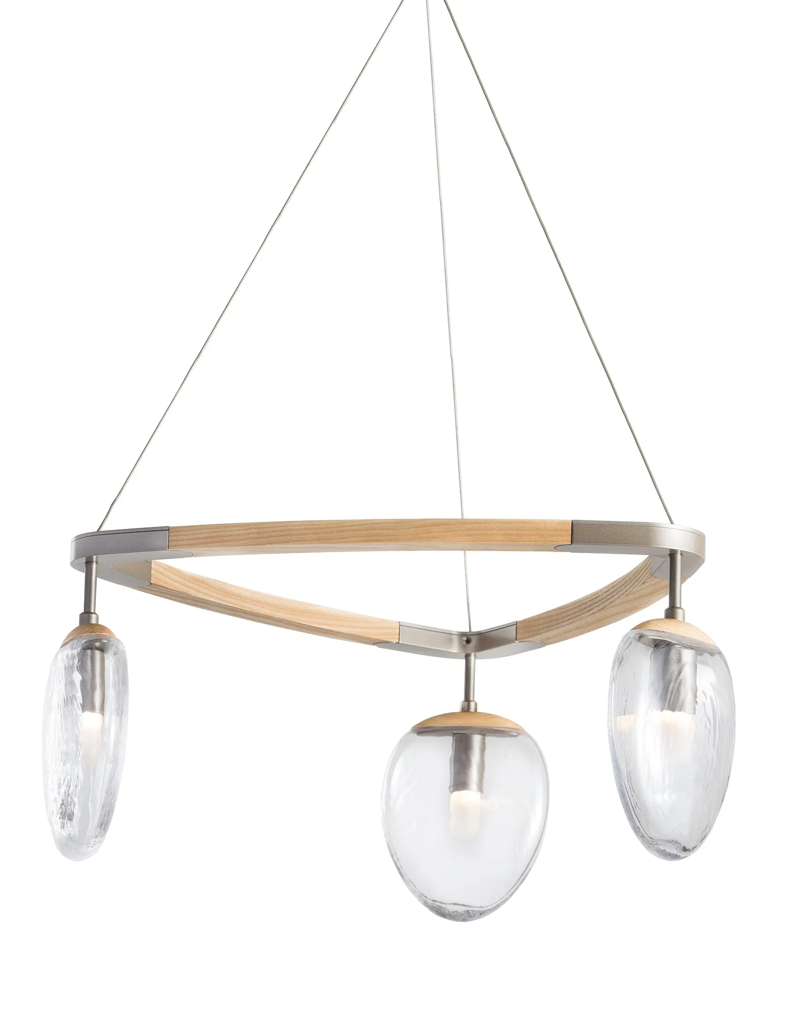3 Light Foliole Chandelier