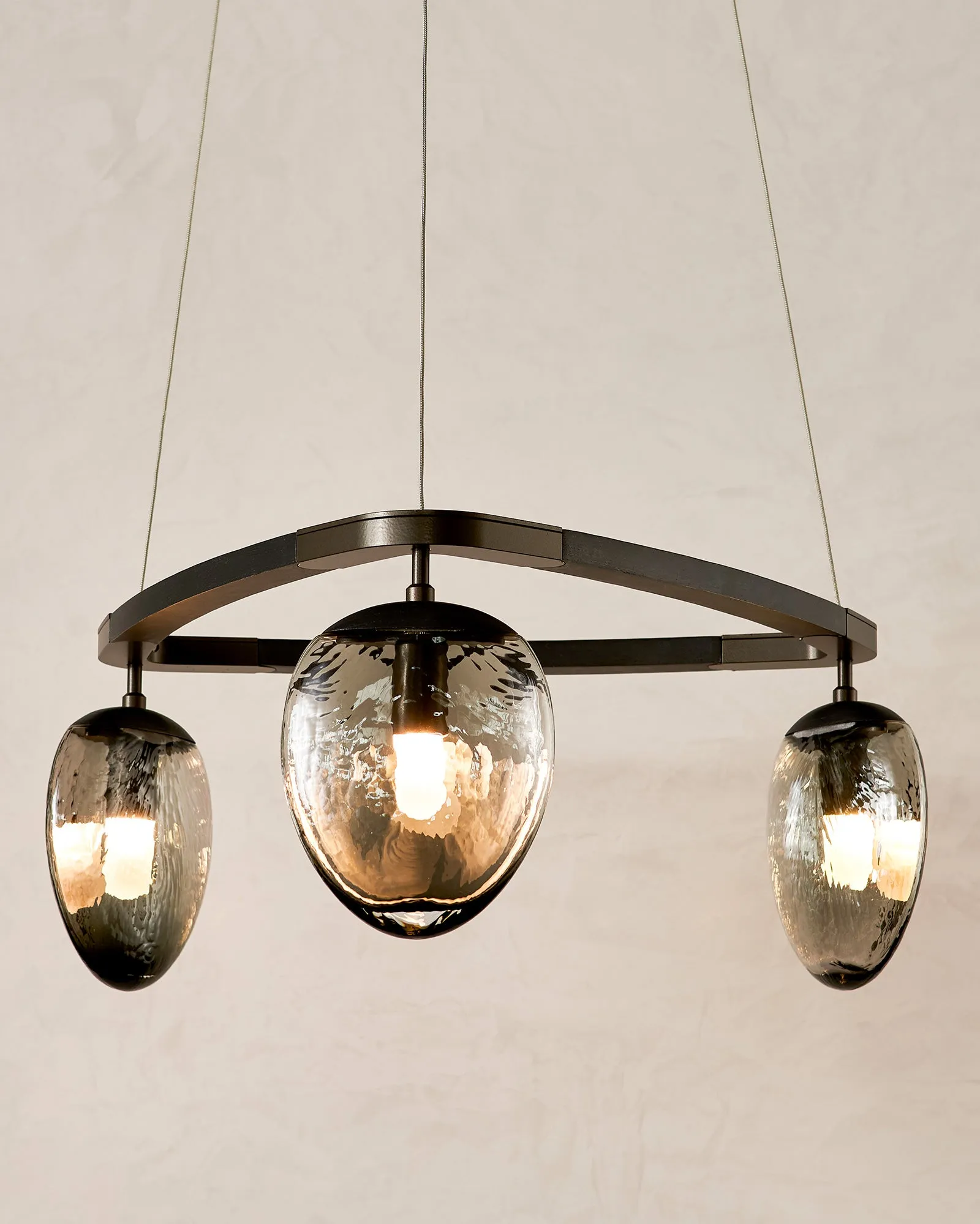 3 Light Foliole Chandelier