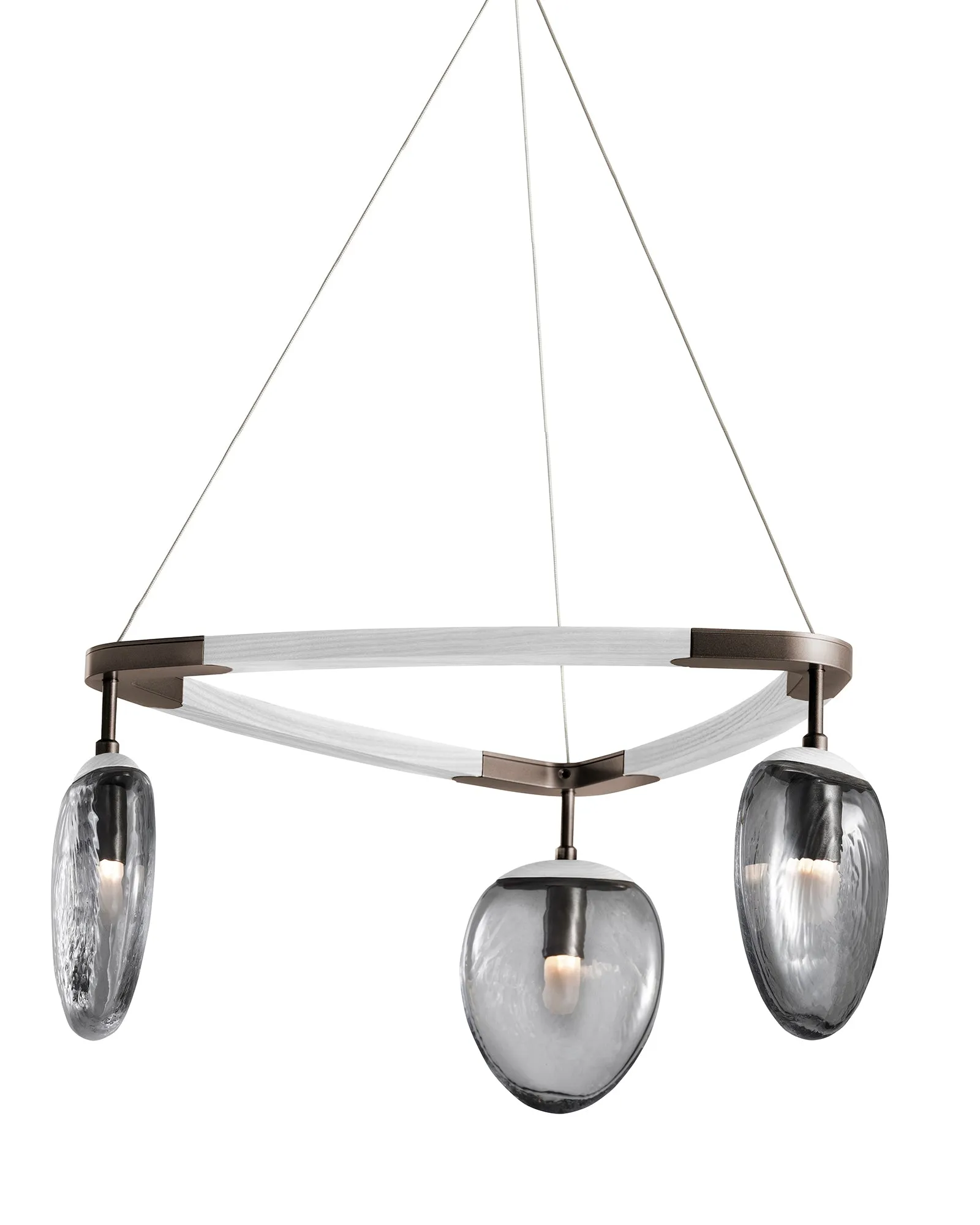 3 Light Foliole Chandelier