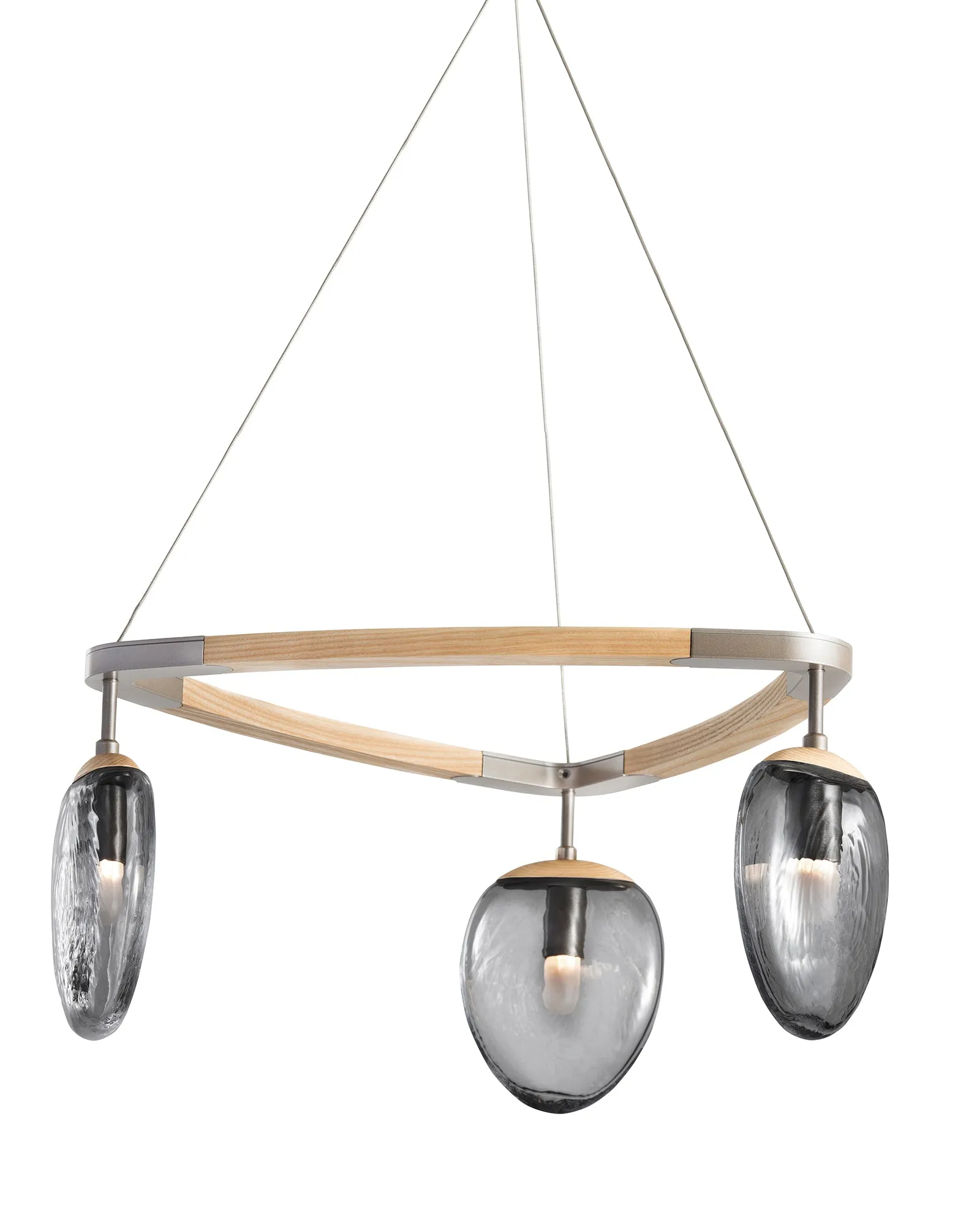 3 Light Foliole Chandelier