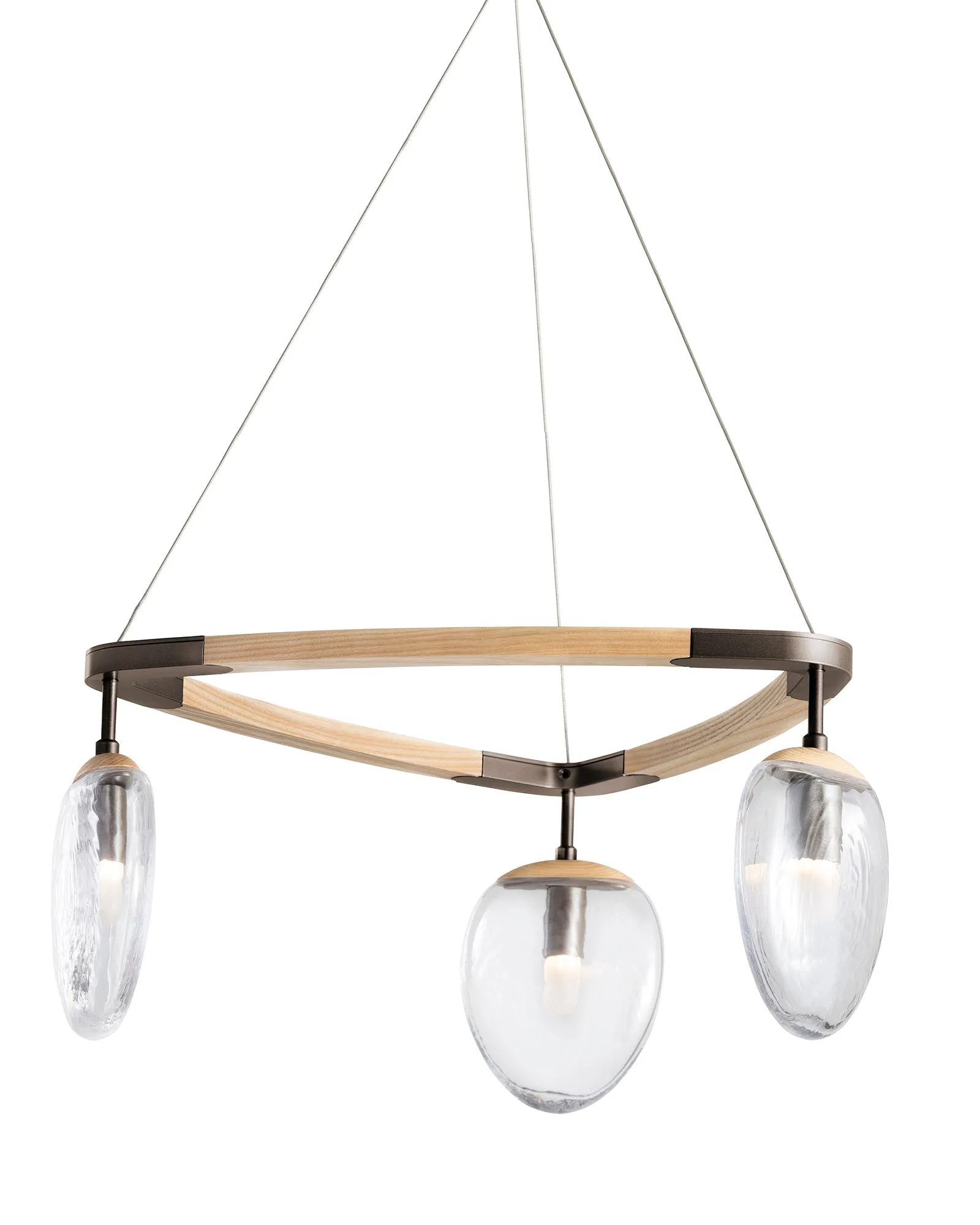 3 Light Foliole Chandelier