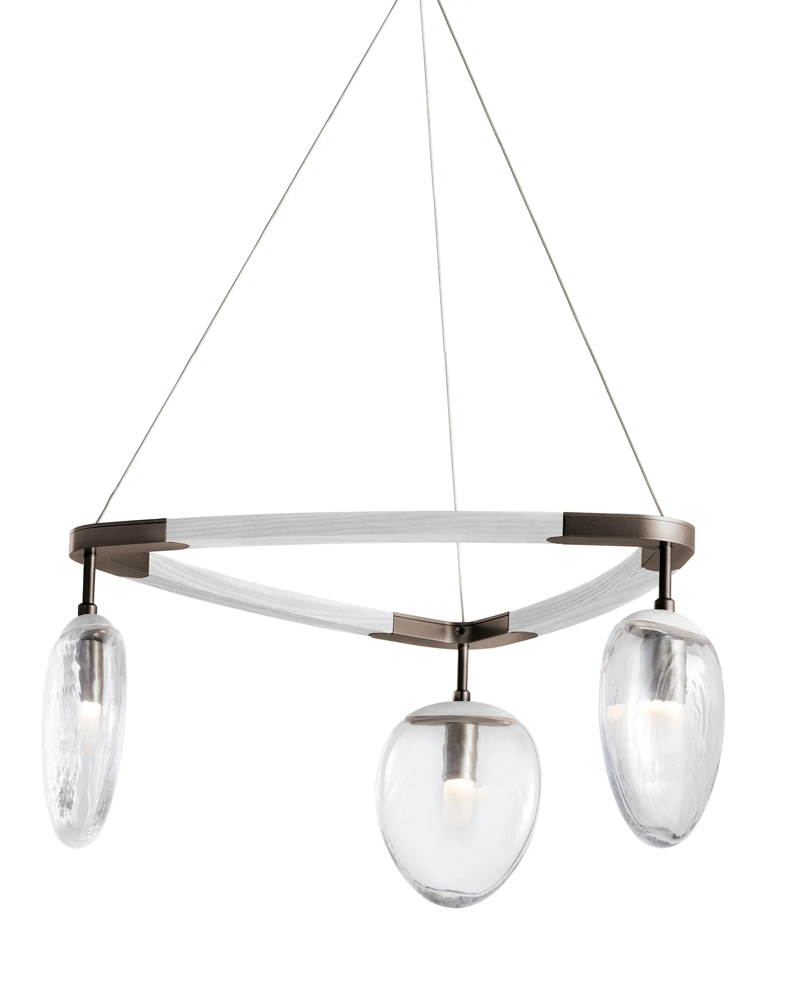 3 Light Foliole Chandelier