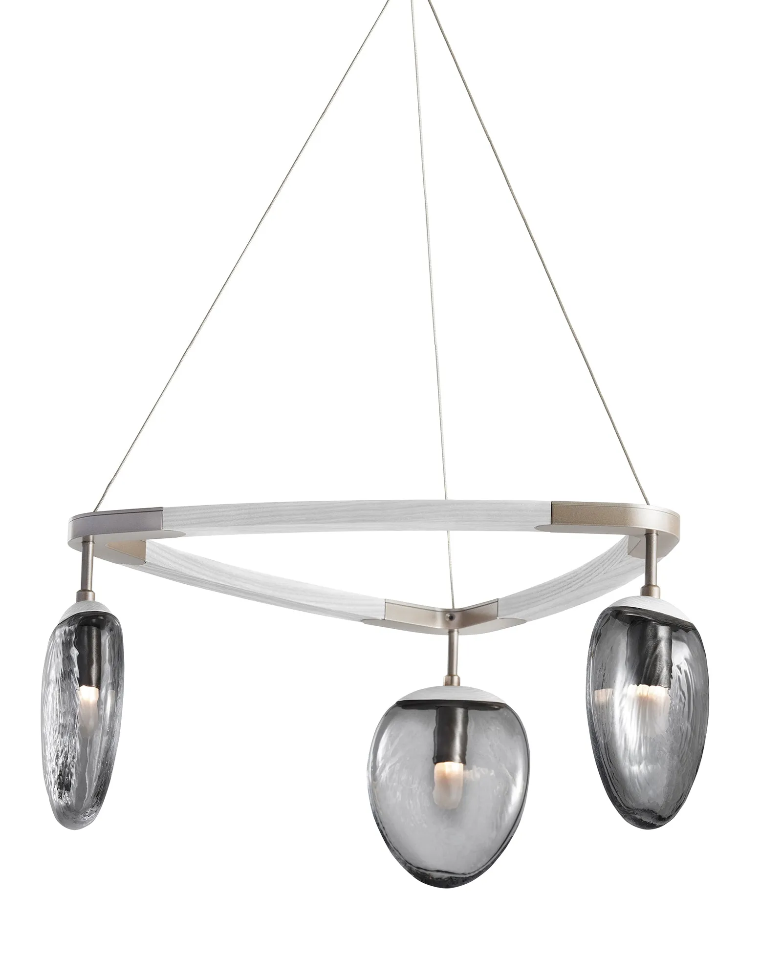 3 Light Foliole Chandelier