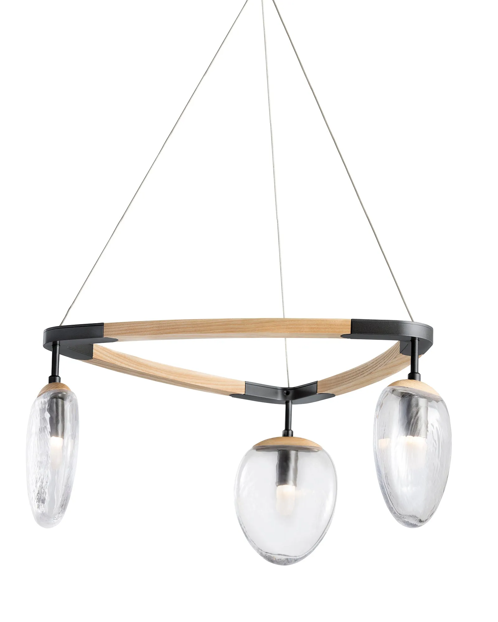 3 Light Foliole Chandelier