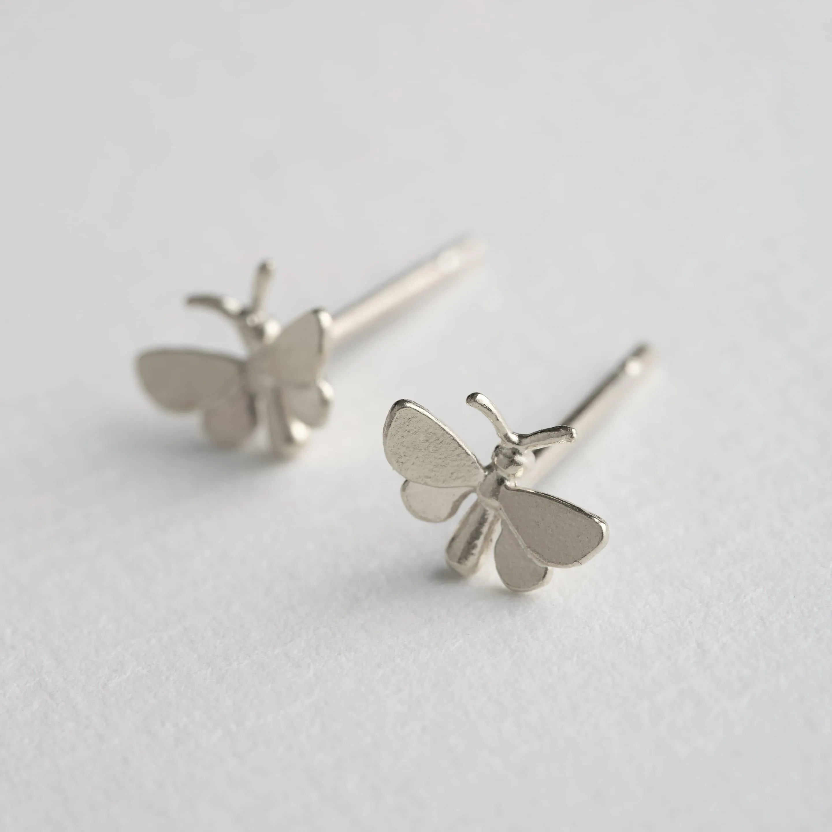 Alex Monroe Butterfly Stud Earrings