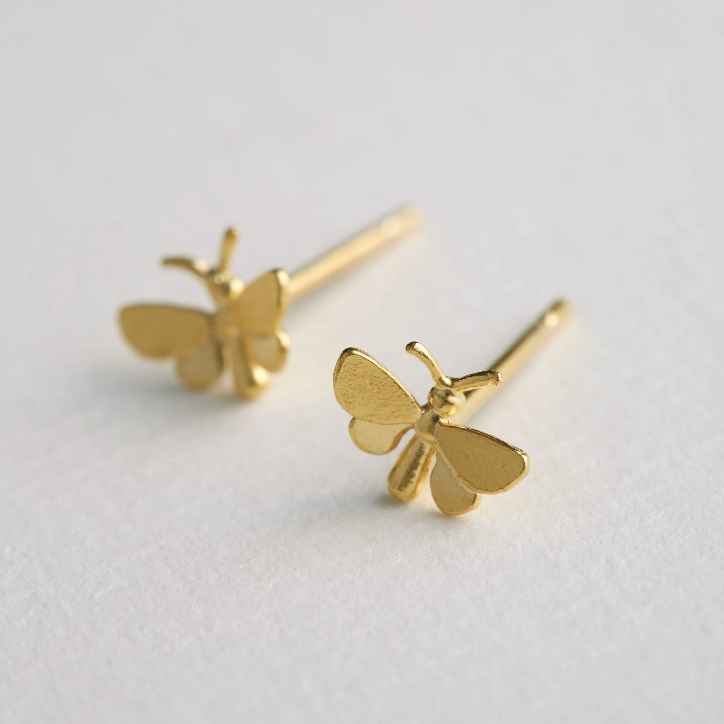 Alex Monroe Butterfly Stud Earrings