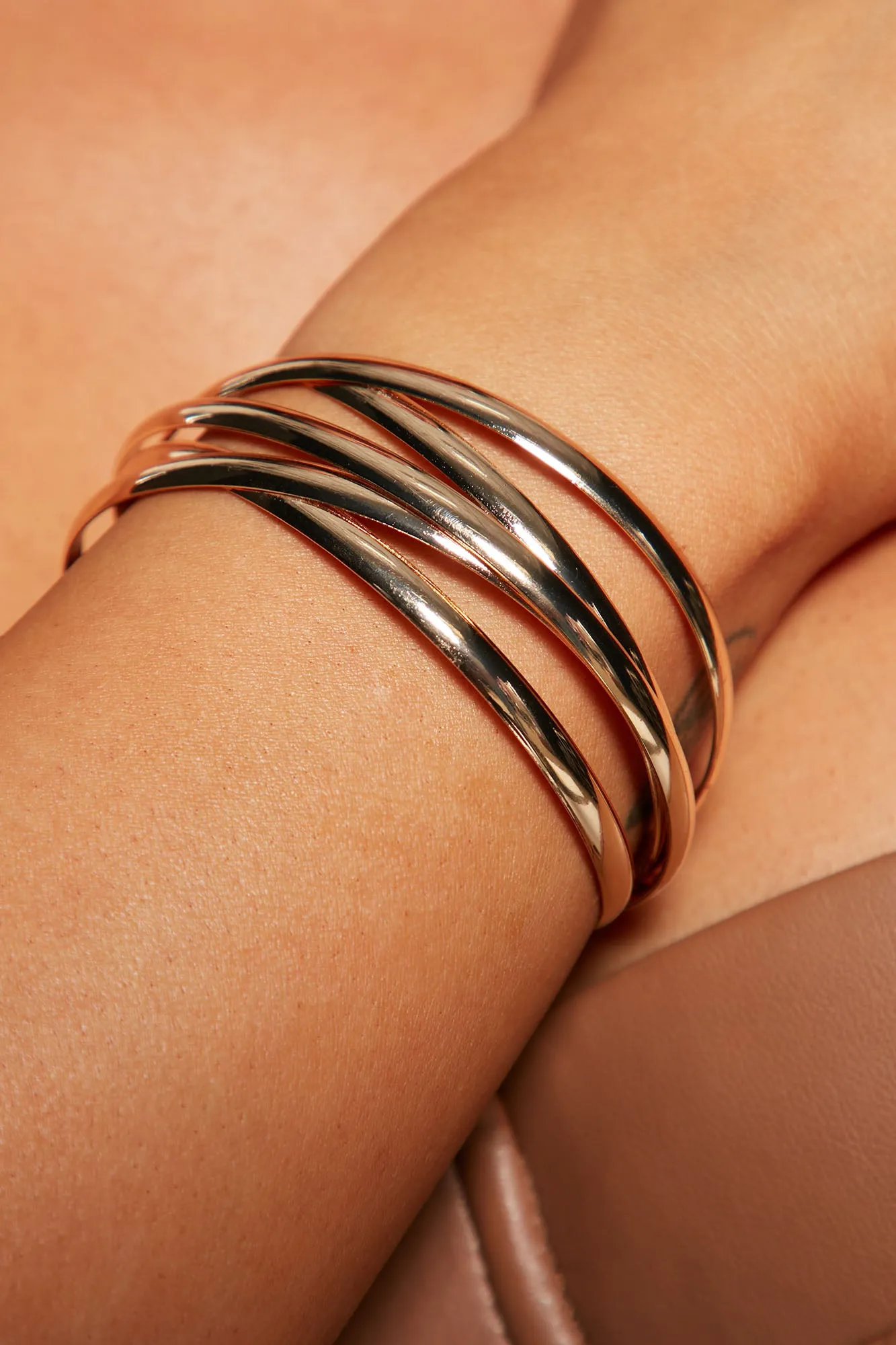 All You Need Cuff Bracelet - Gold
