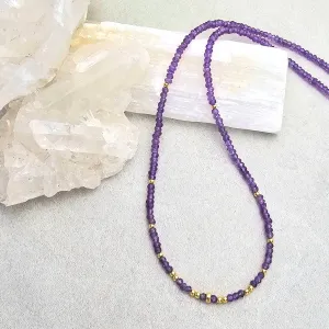 Amethyst Necklace #8071