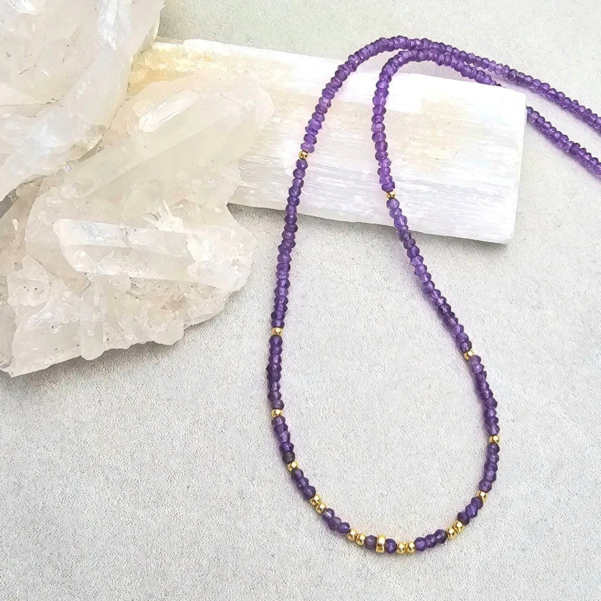 Amethyst Necklace #8071