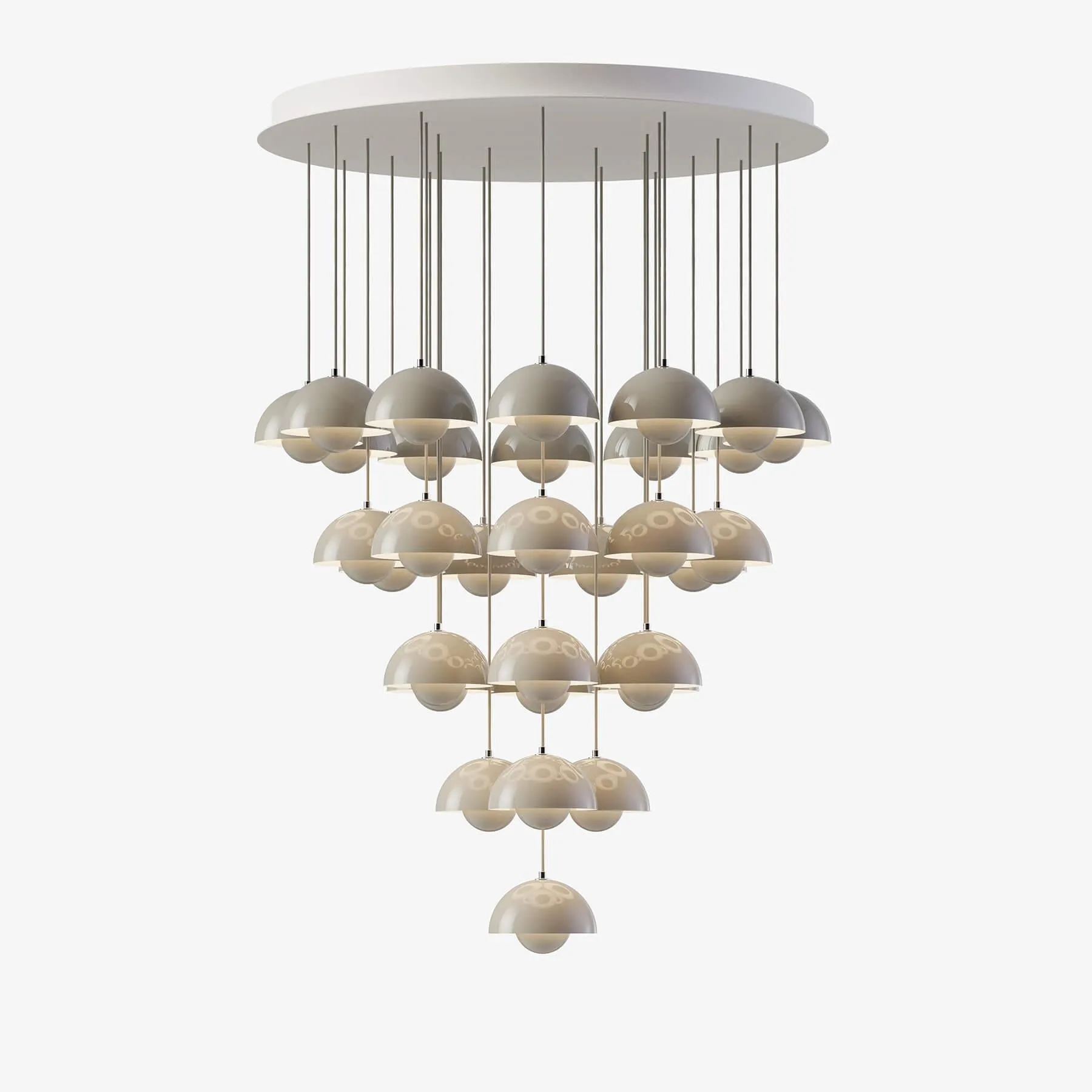 &Tradition VP10 Flowerpot Chandelier