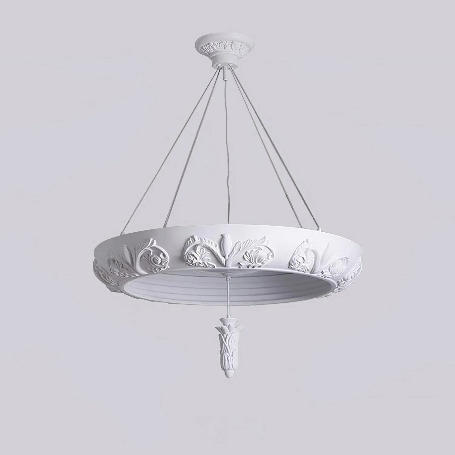 Artistic Carved Chandelier