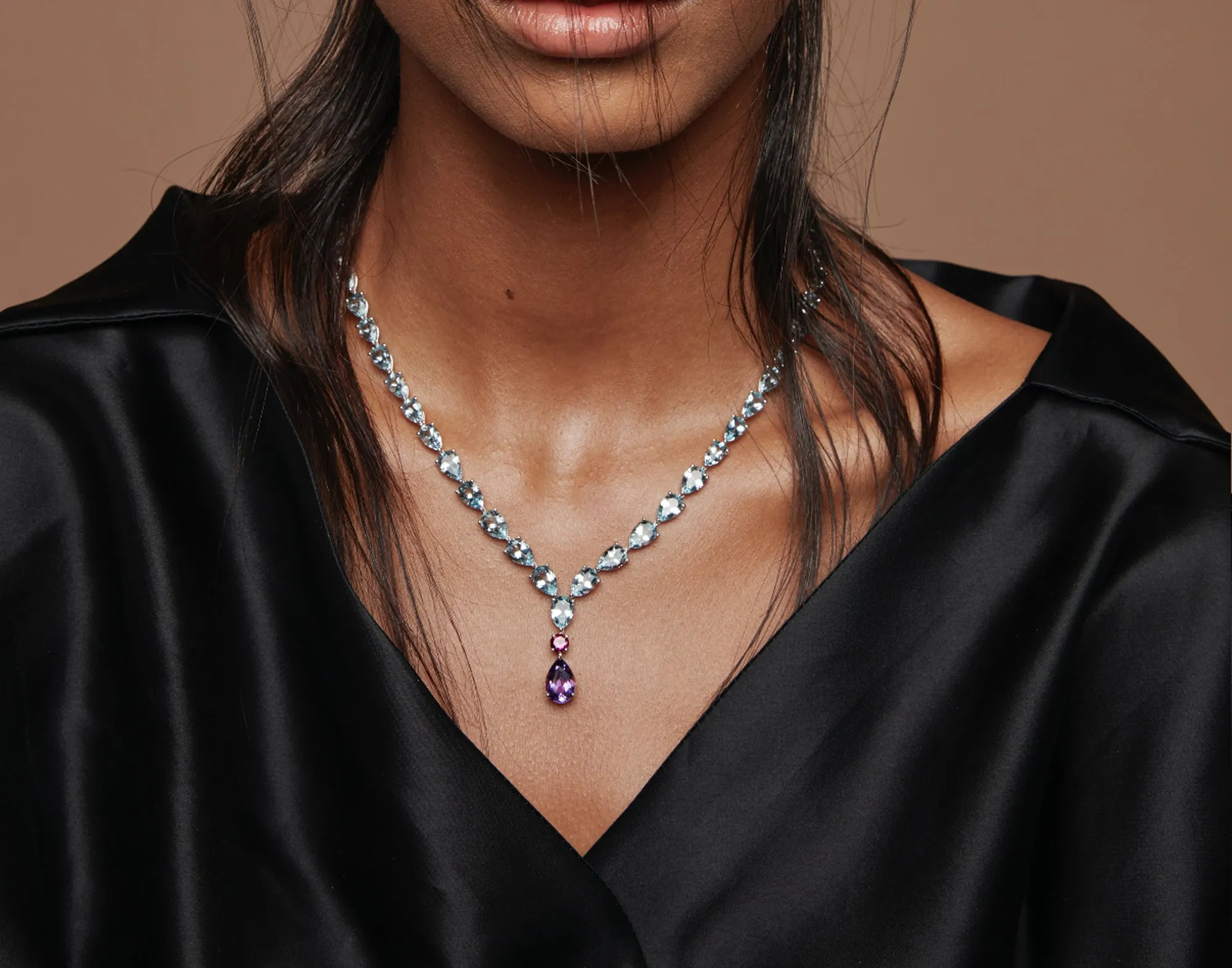 CEYLON RAINDROPS NECKLACE