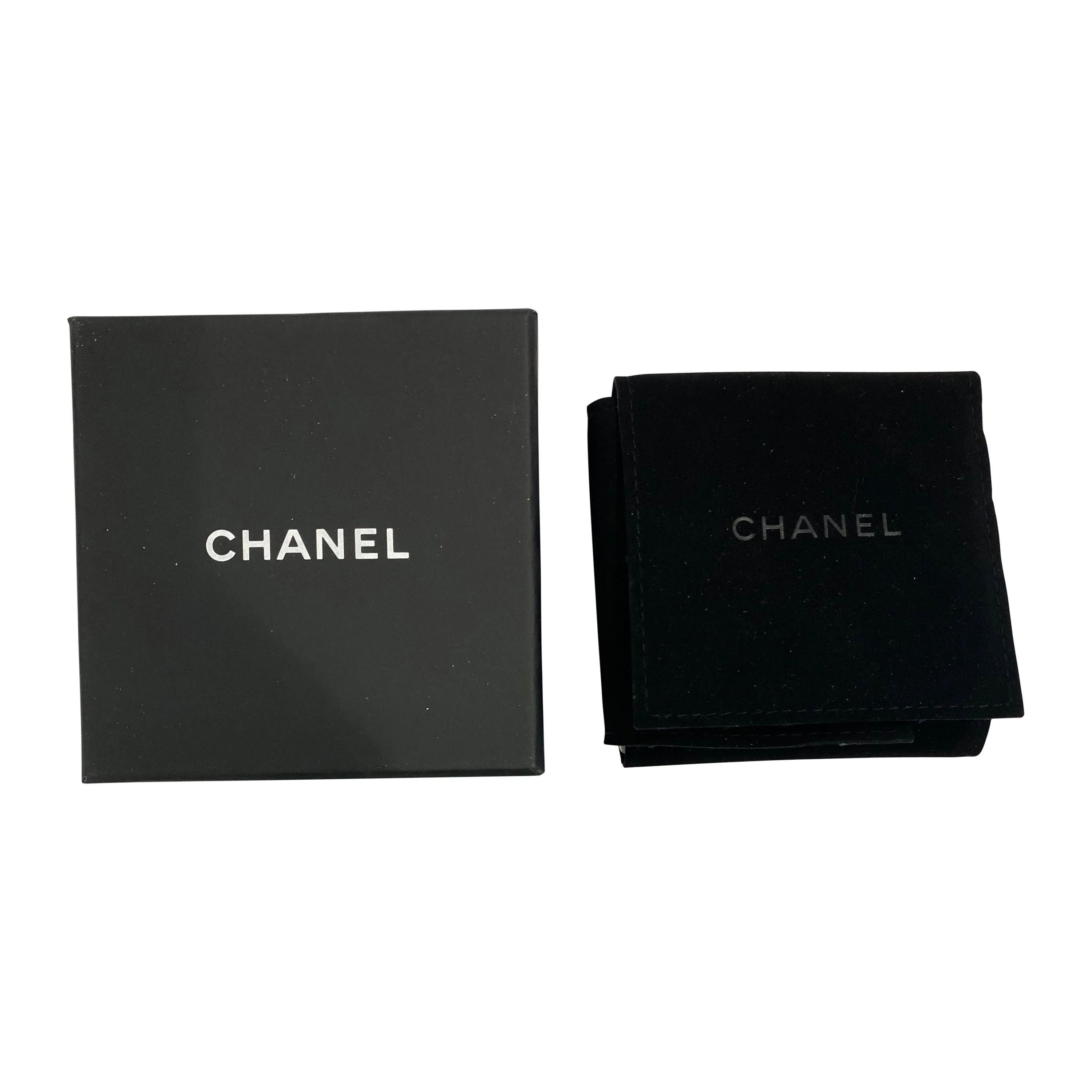 Chanel Barrette With Pearly Whites & Black Crystals