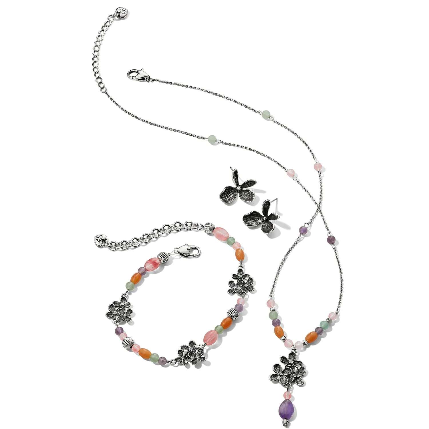 Everbloom Trellis Drop Necklace - JM7287