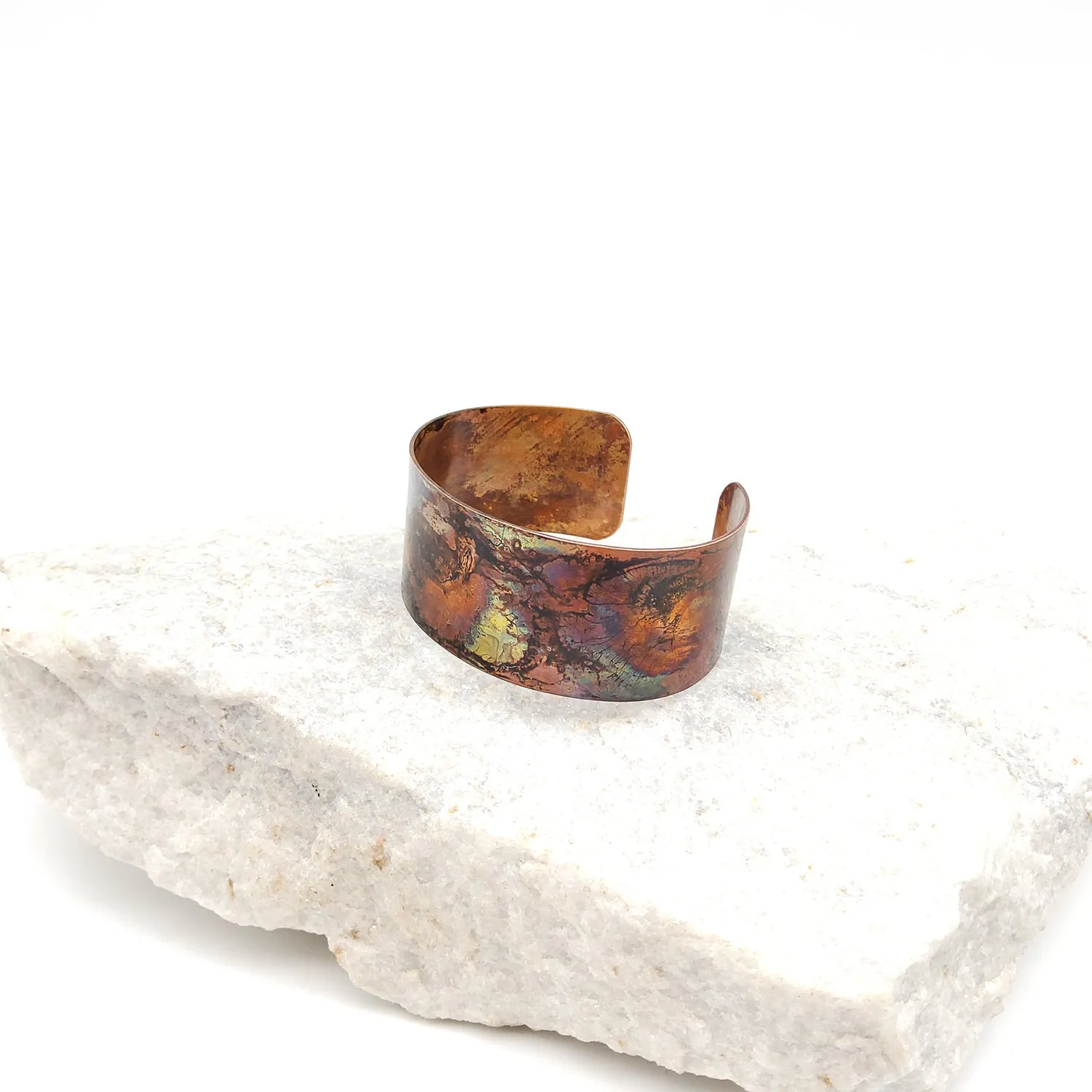 Firepainted Cuff Bracelet