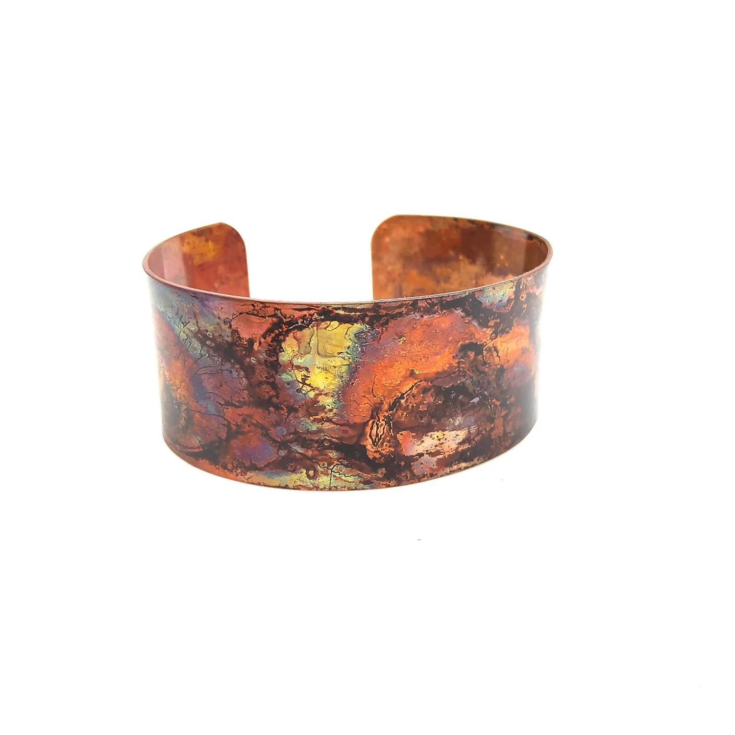 Firepainted Cuff Bracelet