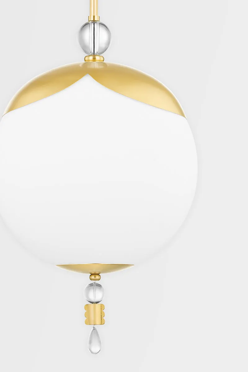 Hudson Valley KBS1748701L Perla 1-lt 16" Pendant