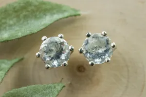 Hyalite Opal Earrings, Genuine Untreated Mexican Opals; 1.890cts
