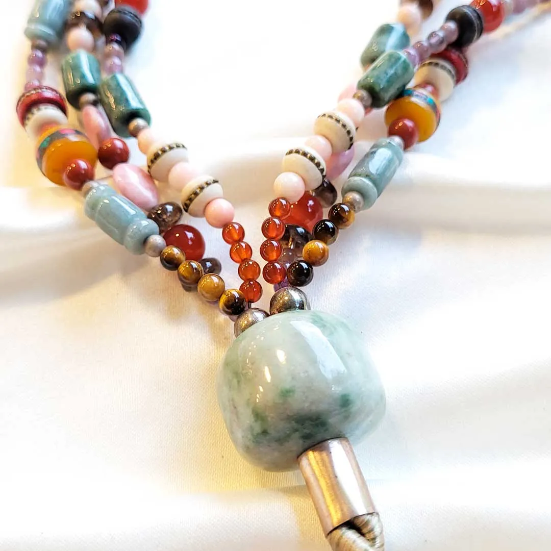 Multi-Gemstone Necklace