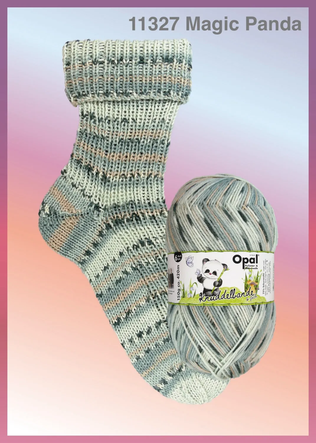 Opal 6-Ply Self-Patterning (sport / DK / #3-4 weight)