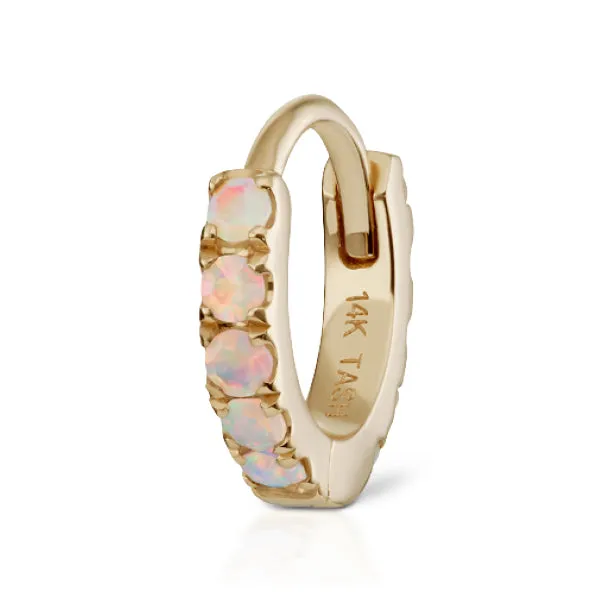 Opal Eternity Earring by Maria Tash in 14K Gold