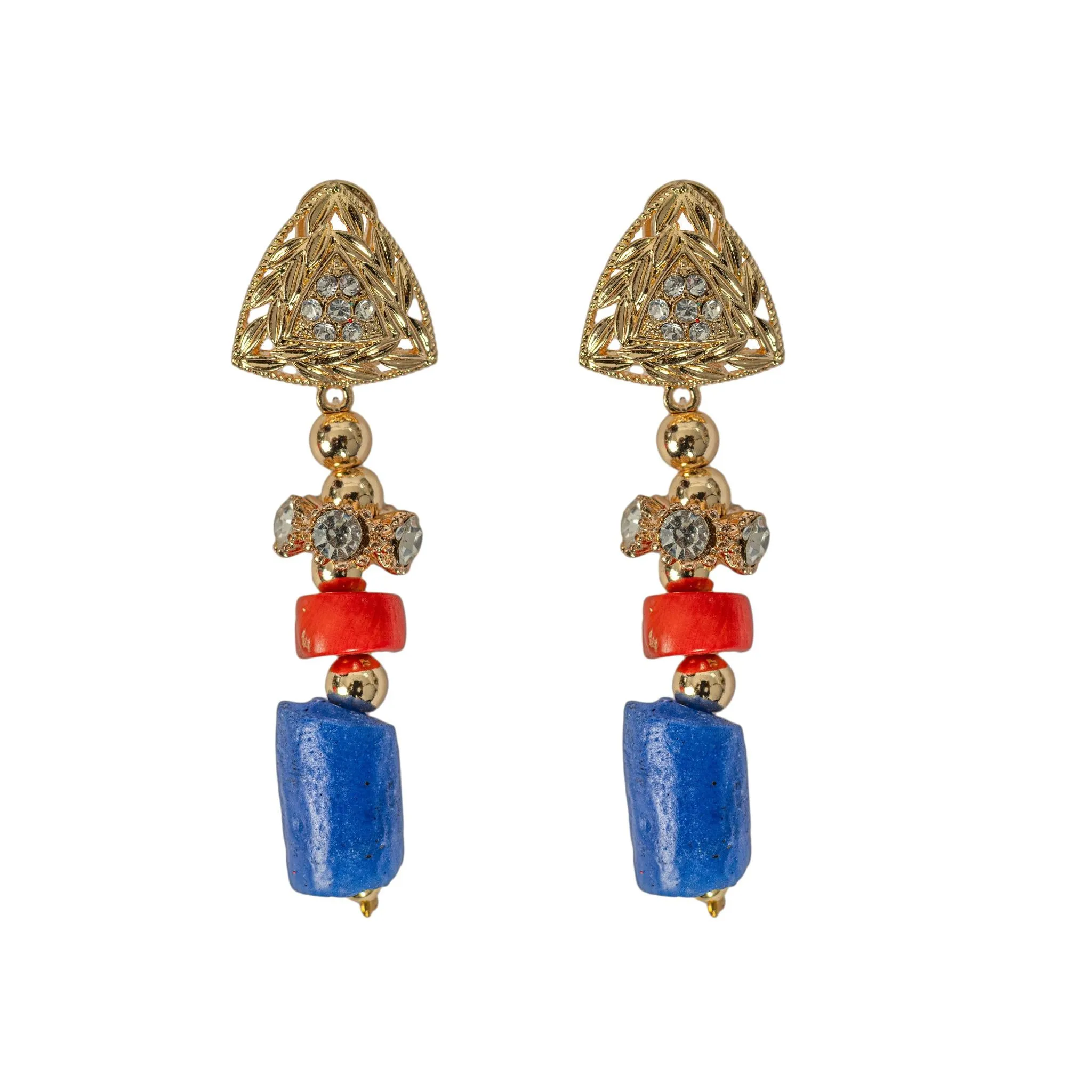 Original Segi Mixed with Coral and Gold Three Step Set
