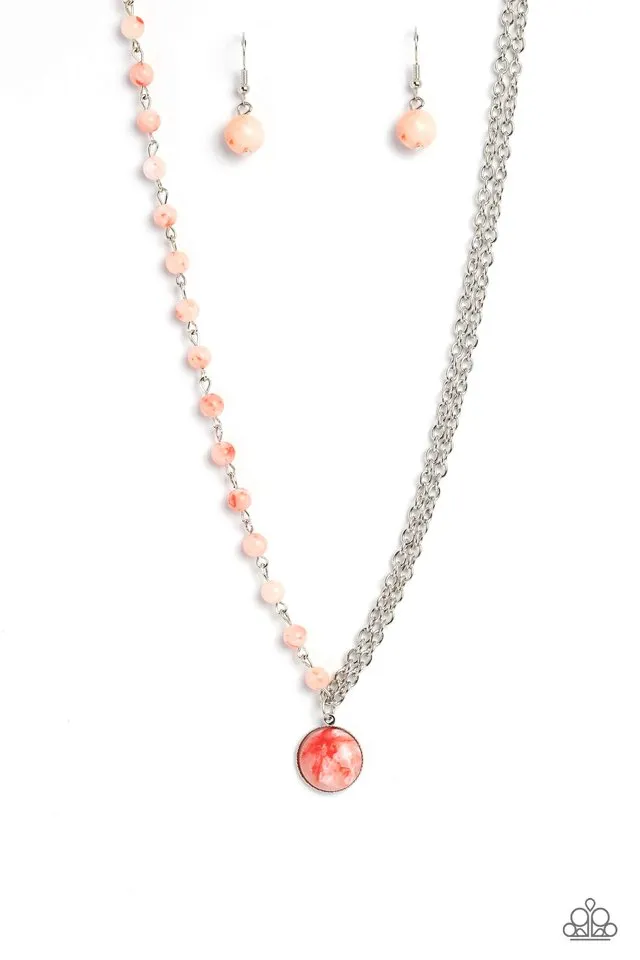 Paparazzi Necklace ~ Local Legend - Orange