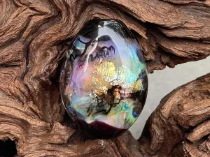 Pastel Opal Lampwork Focal Bead SRA