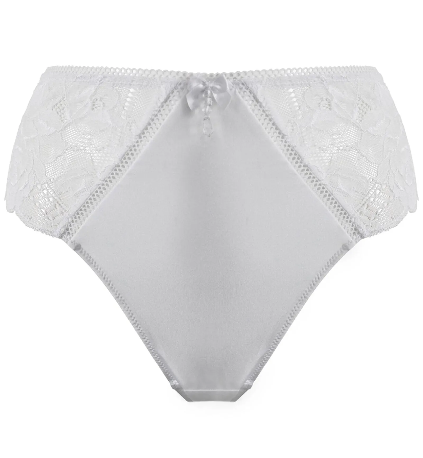 Pour Moi Ooo La La High Waist Brazilian Brief (28603) - White