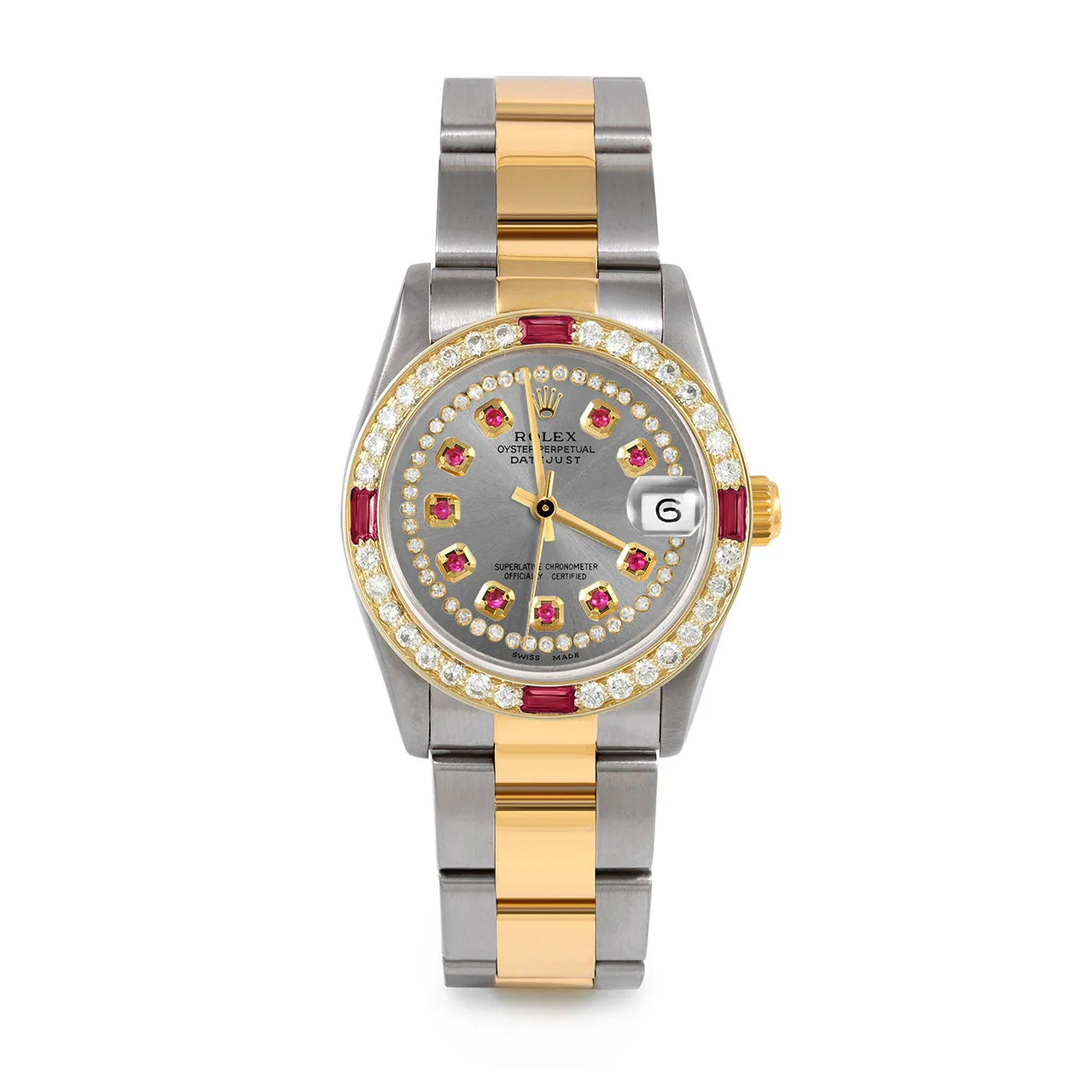 Rolex Datejust 31mm | 68273-SLT-STRR-4RBY-OYS