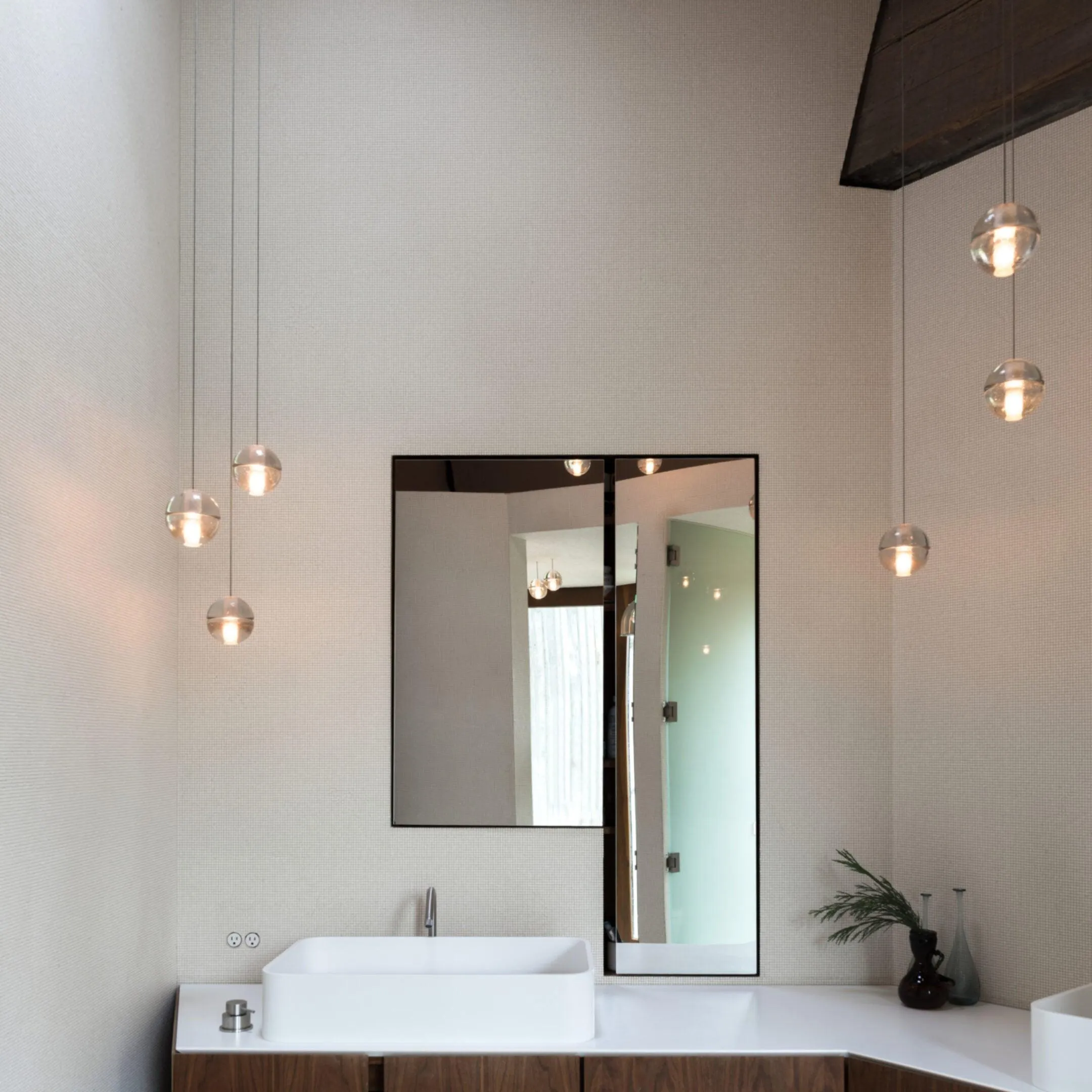 Round K9 Crystal Chandelier