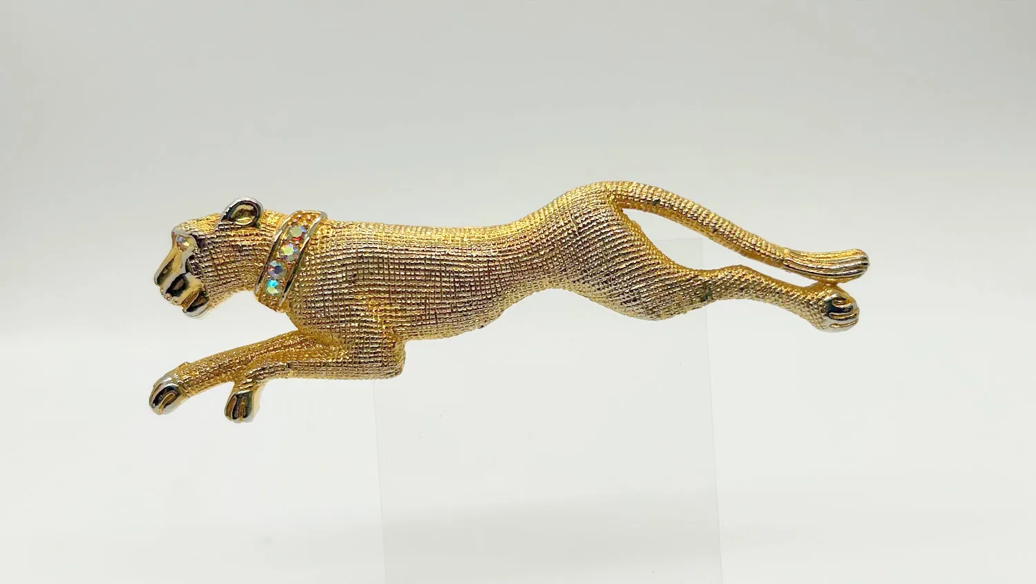 Running Panther Brooch