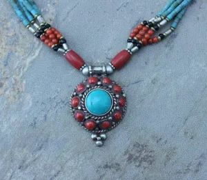 Shigatse Coral necklace