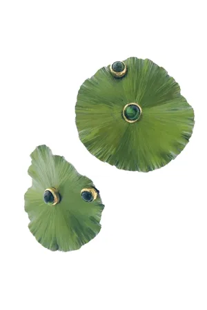 Small Peridot Mother Nature Earrings