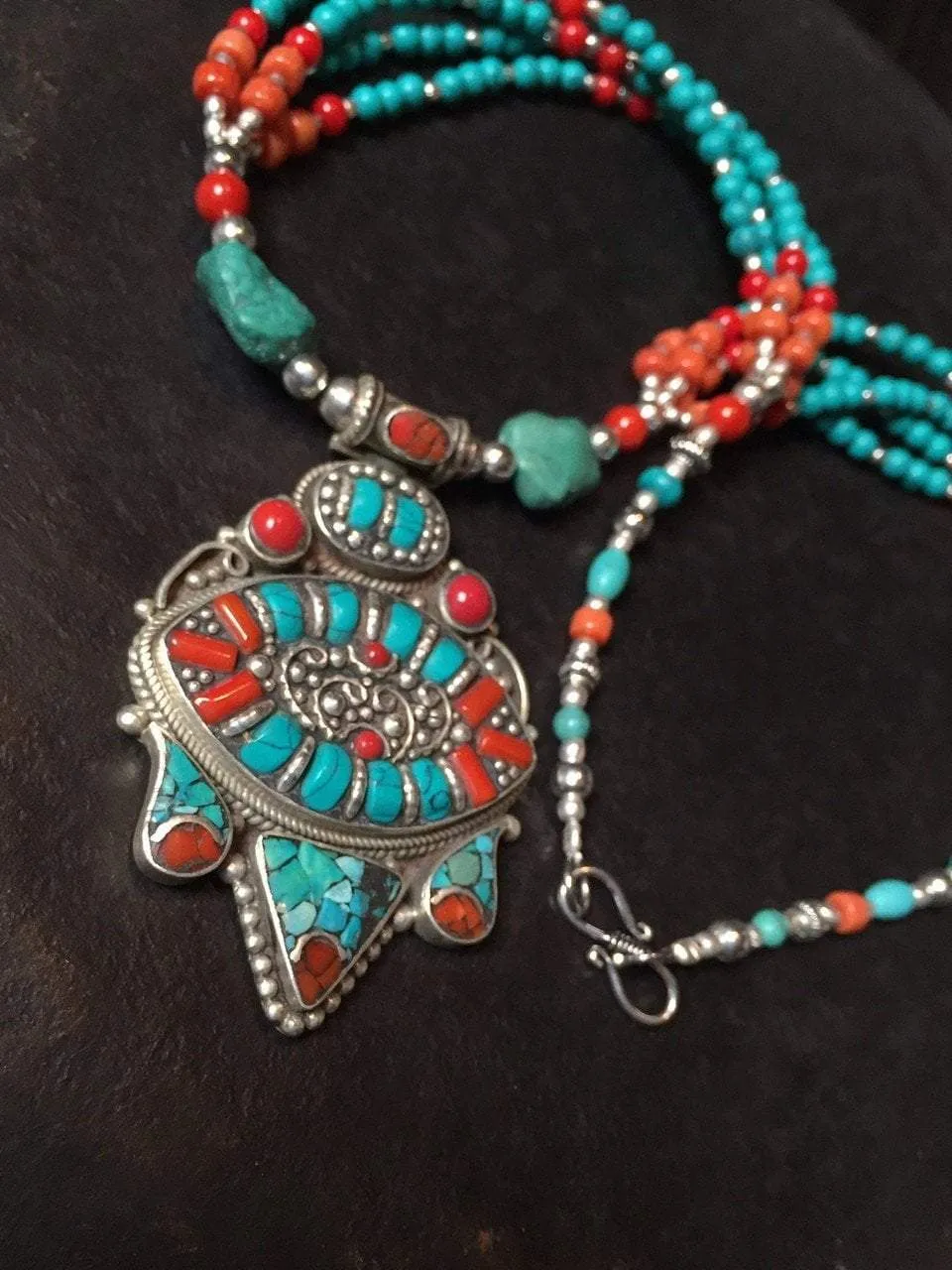 The Joy of Enlightenment Turquoise Necklace