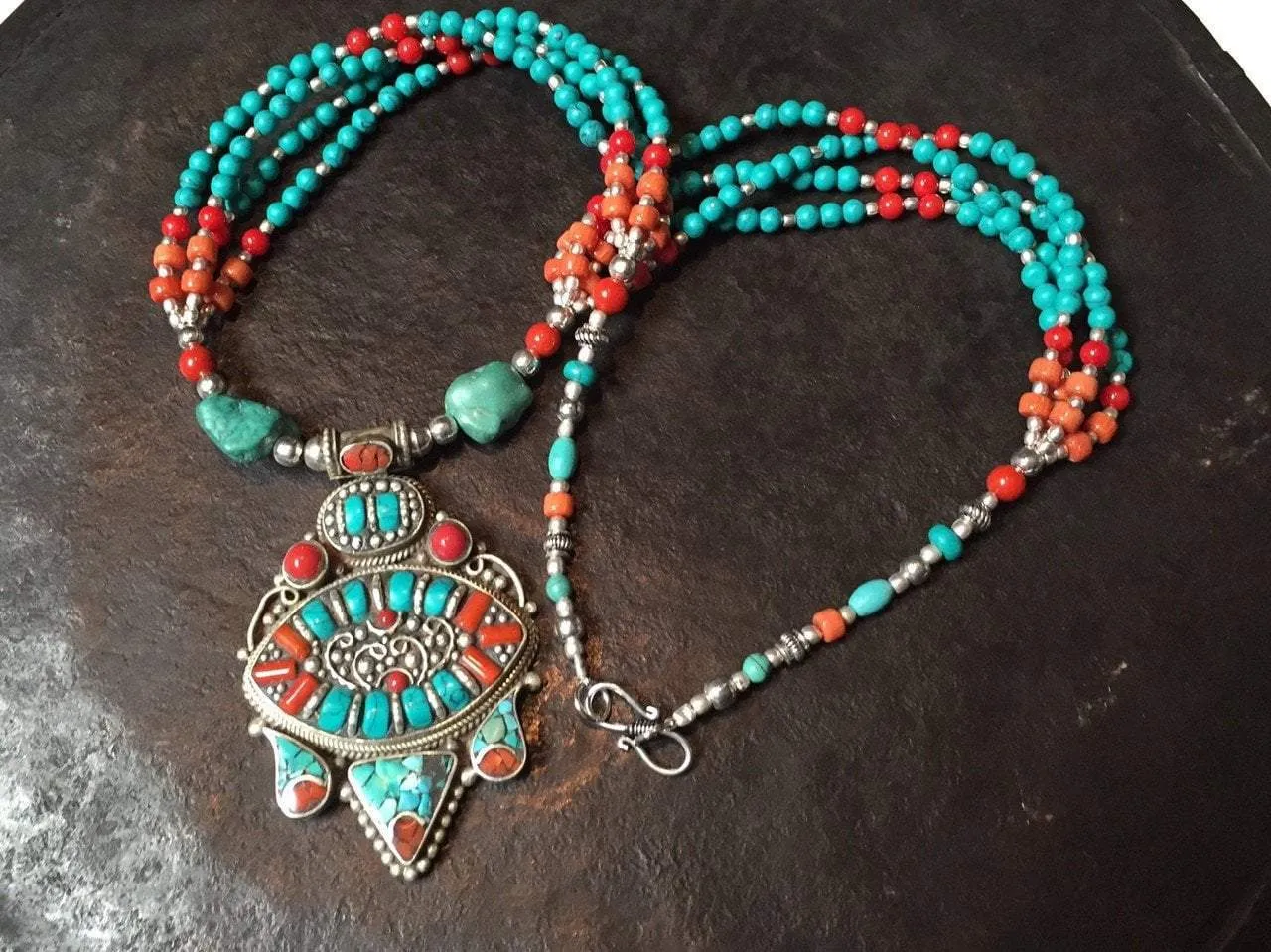 The Joy of Enlightenment Turquoise Necklace