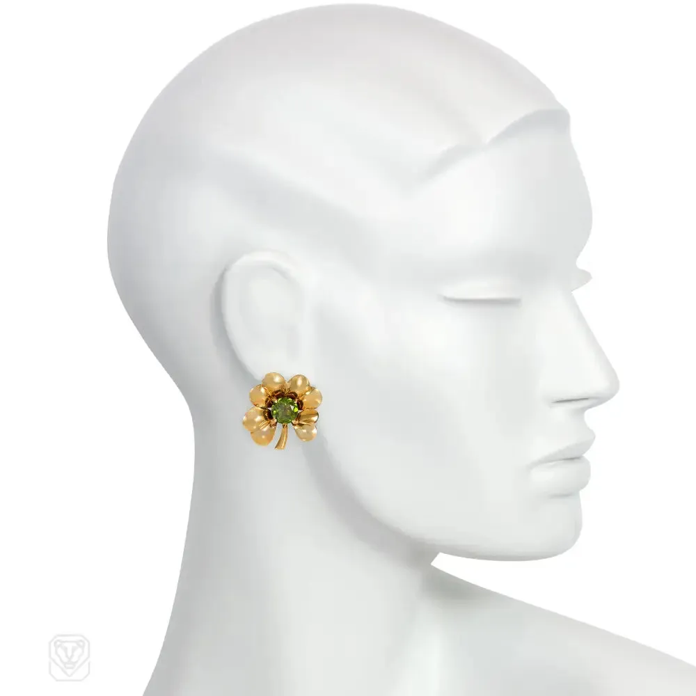 Tiffany & Co. Retro clover earrings