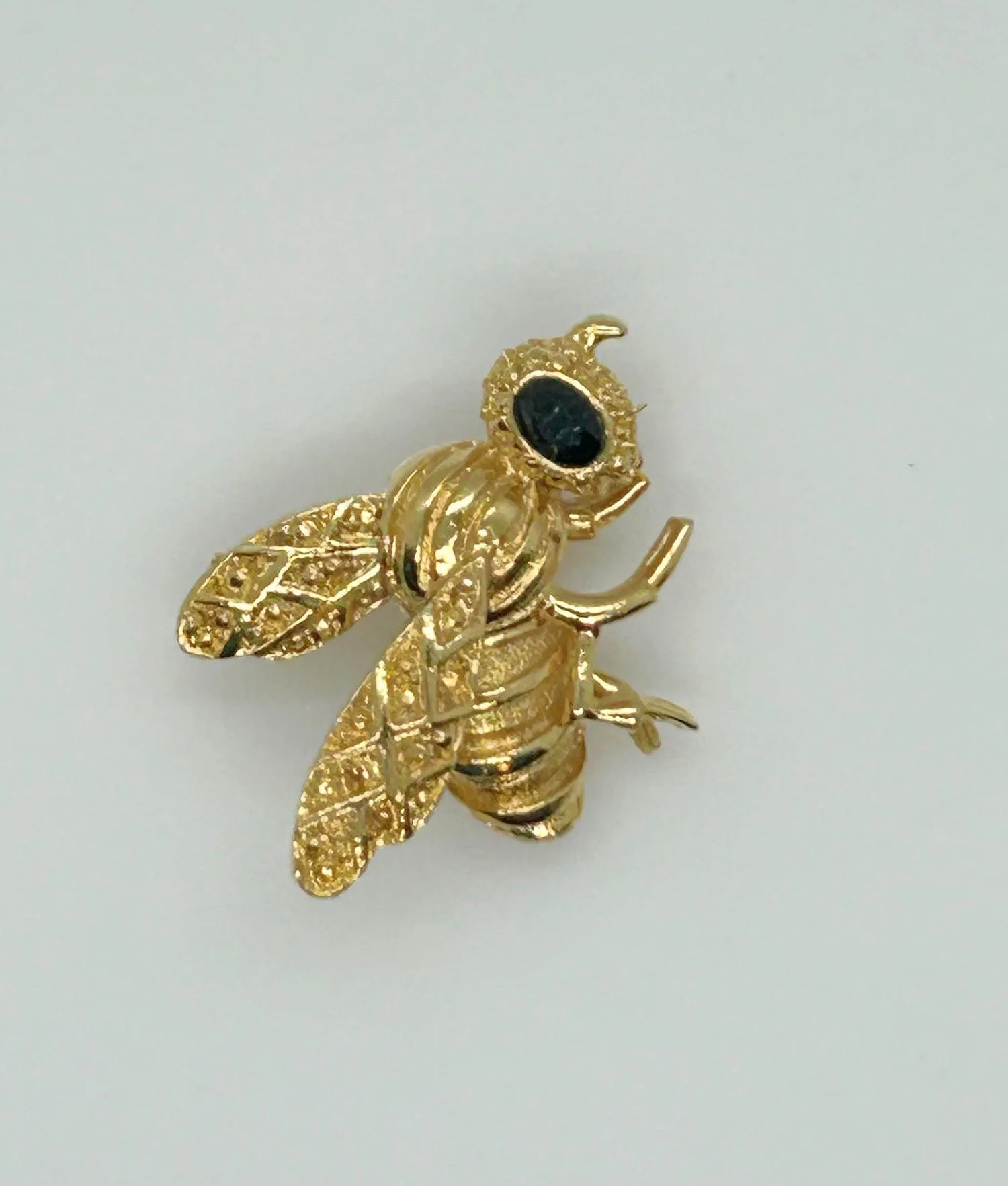 Vintage Gerry's Golden Bee Brooch with Great Detail